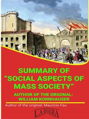 cover image of Summary of "Social Aspects of Mass Society" by William Kornhauser
